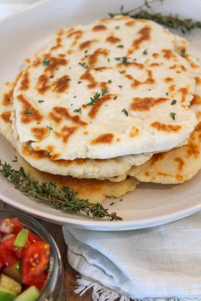 Cottage Cheese Flatbread – 2 Ingredient High Protein Recipe