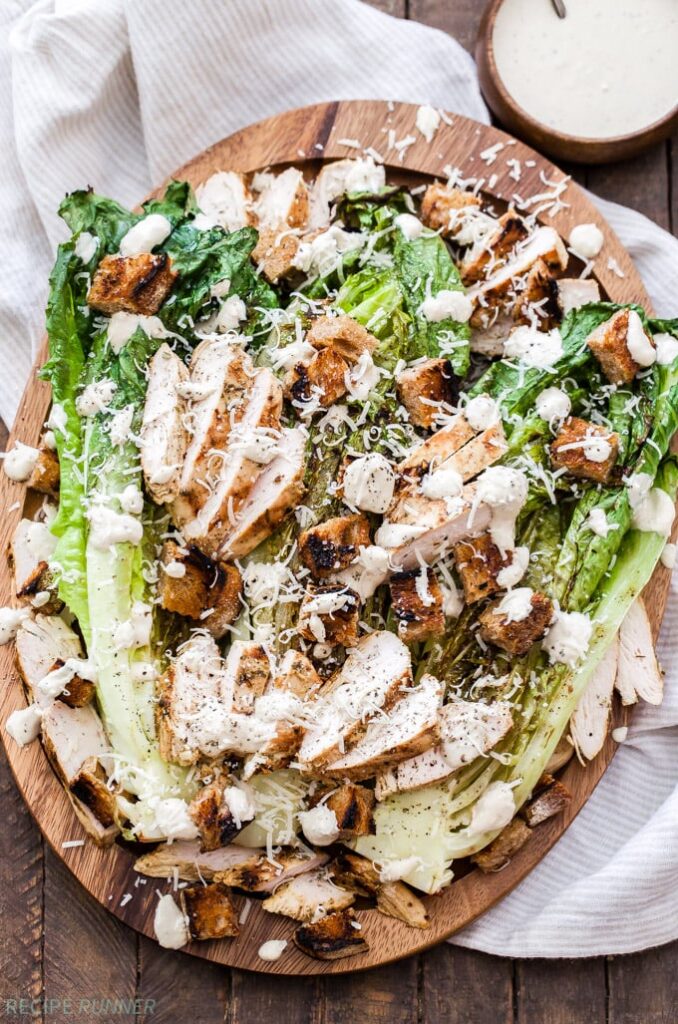 Chicken Caesar Salad (Crisp, Creamy & Restaurant-Quality)