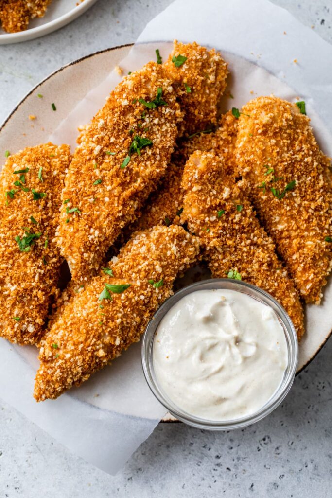 Crispy easy chicken tenders perfect for family meals