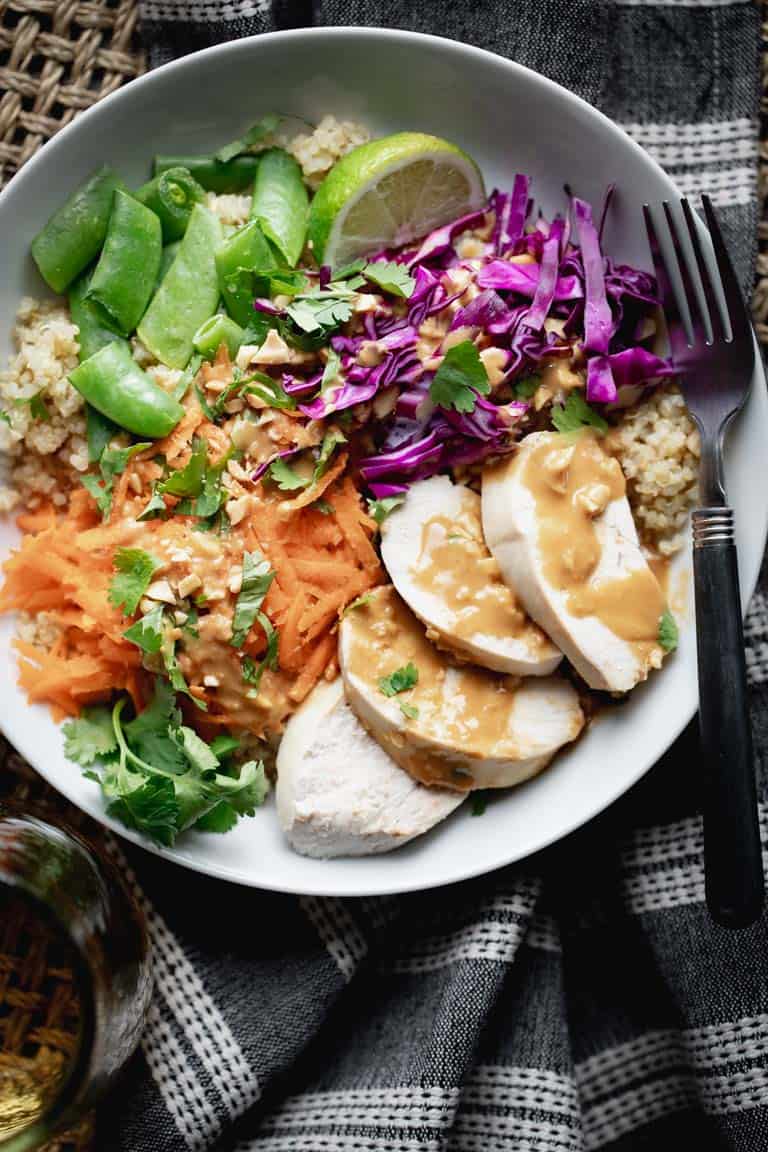 Chicken Quinoa Bowls (Balanced, Protein-Packed & Meal-Prep Friendly)