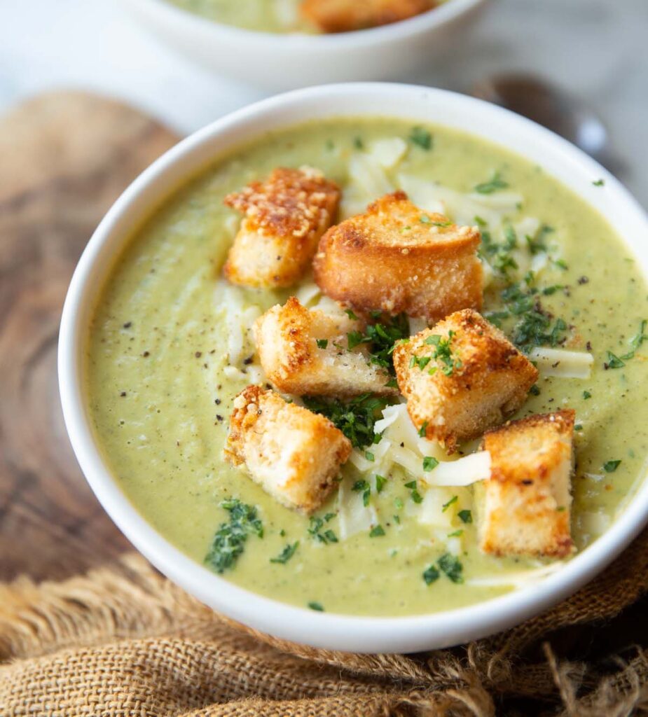 Creamy Broccoli Cheddar Soup (Rich, Cozy & Restaurant-Style)