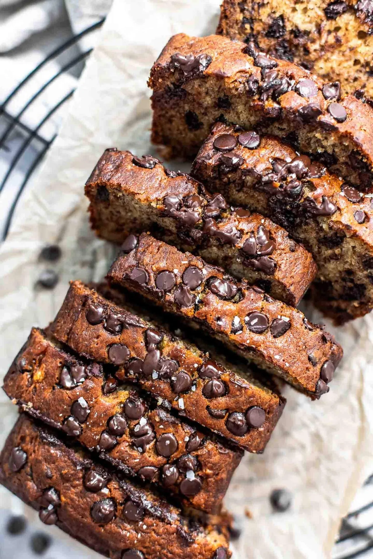 Easy chocolate chip banana bread homemade